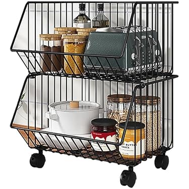 食器収納カート　ディスペンサーカート Amazon.co.jp 最新リリース: キッチンワゴン・収納カート の新着